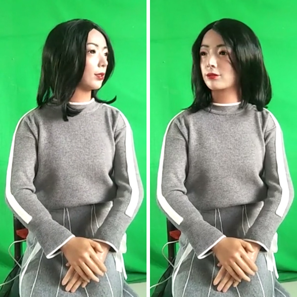 機器人硅膠外皮左右擺動