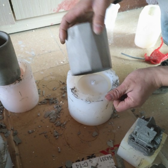 水泥制品模具硅膠應用